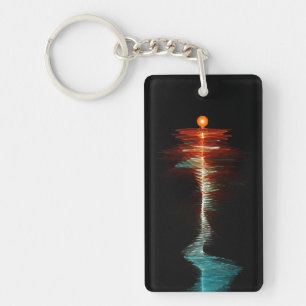 Particle-Wave Duality Keychain