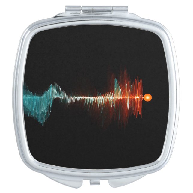 Particle-Wave Duality Makeup Mirror (Front)