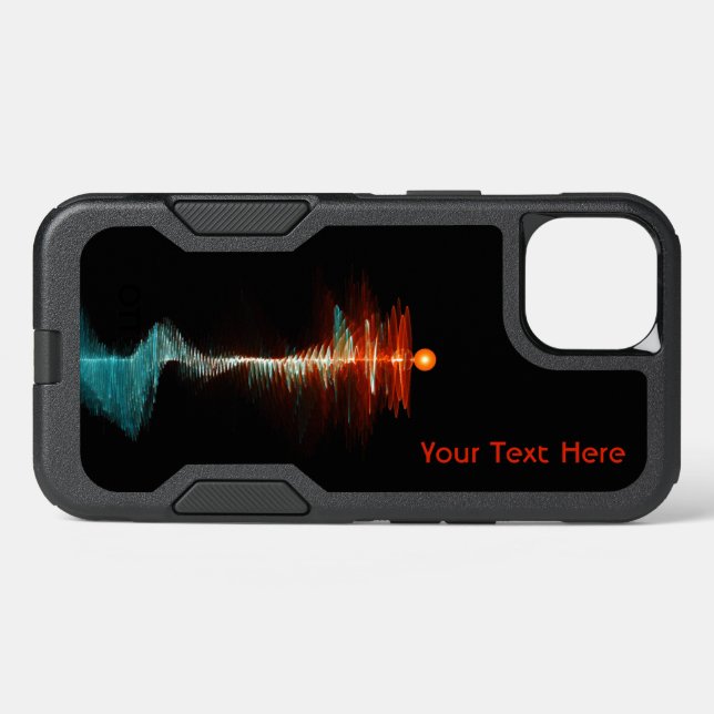 Particle-Wave Duality OtterBox iPhone Case (Back Horizontal)