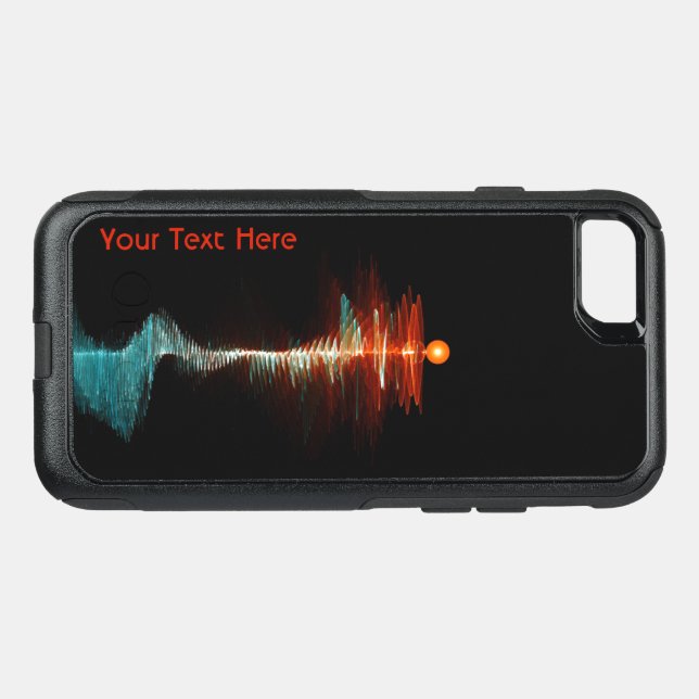 Particle-Wave Duality Otterbox iPhone Case (Back Horizontal)