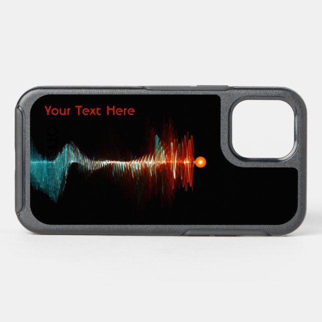 Particle-Wave Duality Otterbox iPhone Case (Back Horizontal)