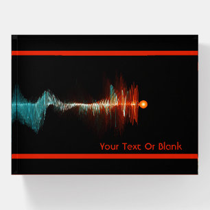 Particle-Wave Duality Paperweight