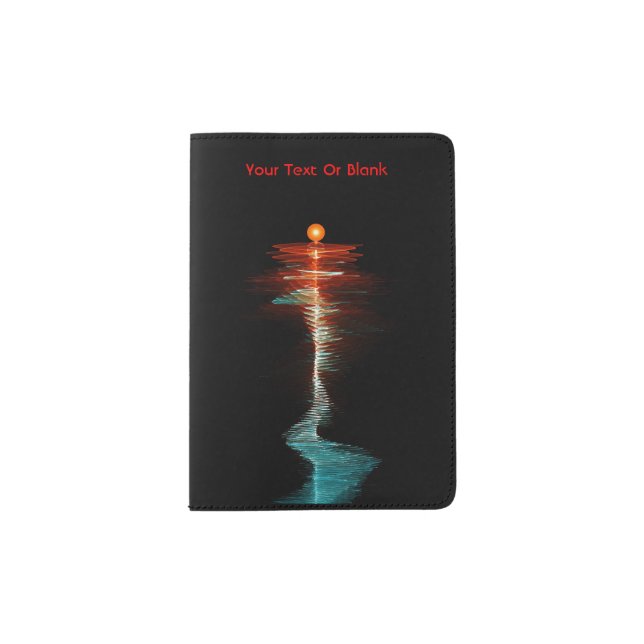 Particle-Wave Duality Passport Holder (Front)