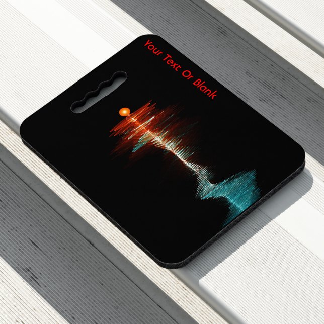 Particle-Wave Duality Seat Cushion (In Situ)