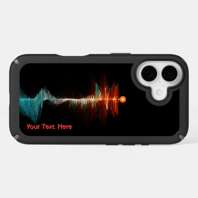 Particle-Wave Duality Speck iPhone Case (Horz)