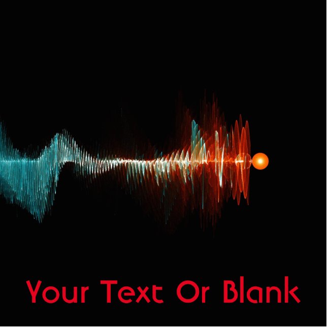 Particle-Wave Duality Statuette (Front)