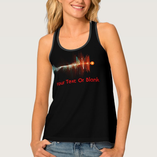 Particle-Wave Duality Tank Top (Front)