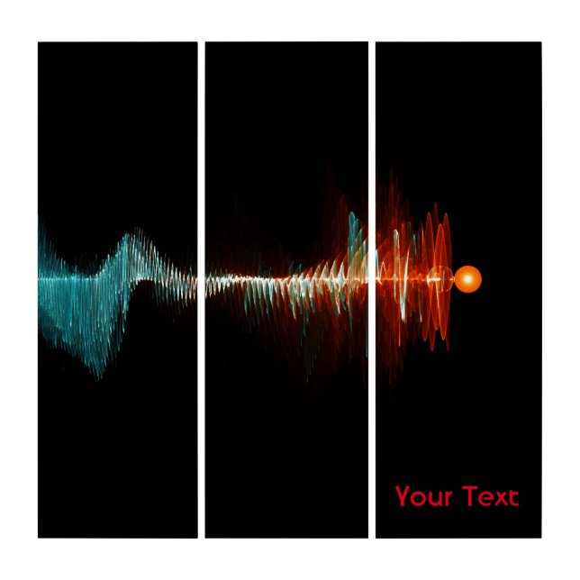 Particle-Wave Duality Triptych (Front)