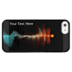 Particle-Wave Duality Clear iPhone SE/5/5s Case