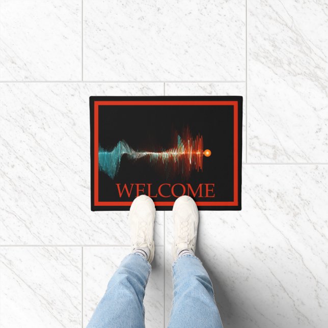 Particle-Wave Duality - Welcome Doormat (Indoor)
