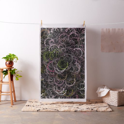 particleArt Floral 1 Fabric