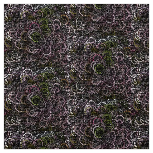 particleArt Floral 1 Fabric (Swatch)