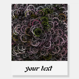 particleArt Floral 1 Foam Board