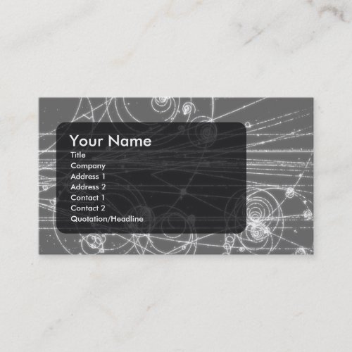 Particles business card