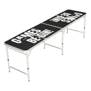 Parties, Tailgates, Game Nights Playful Humor Fun Beer Pong Table