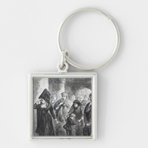 Parting of Queen Elizabeth Wydville and her Keychain