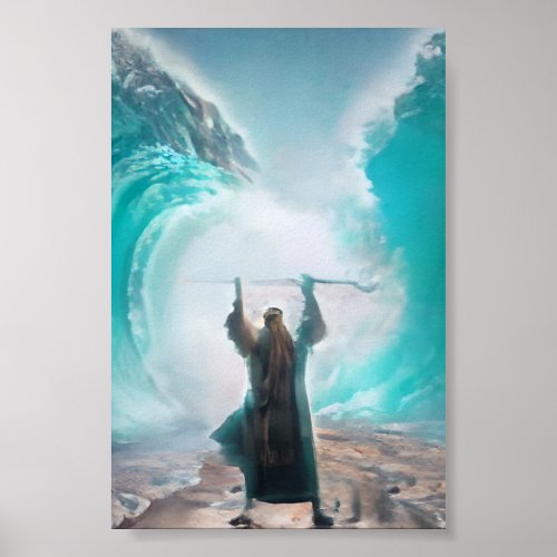 Parting the Red Sea Poster