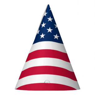 Partiotic American Flag Party Hat