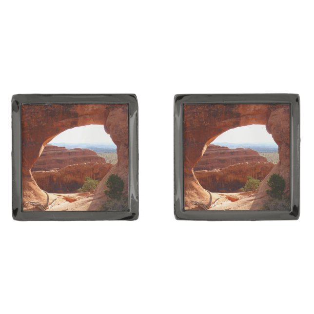Partition Arch at Arches National Park Cufflinks (Front)