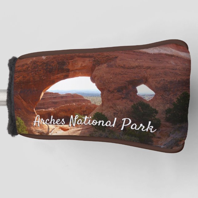 Partition Arch at Arches National Park Golf Head Cover (Front)