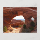 Partition Arch at Arches National Park Postcard