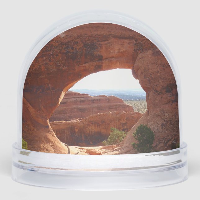 Partition Arch at Arches National Park Snow Globe (Front)