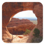 Partition Arch at Arches National Park Square Sticker