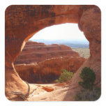 Partition Arch at Arches National Park Square Sticker