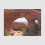 Partition Arch at Arches National Park Tissue Paper