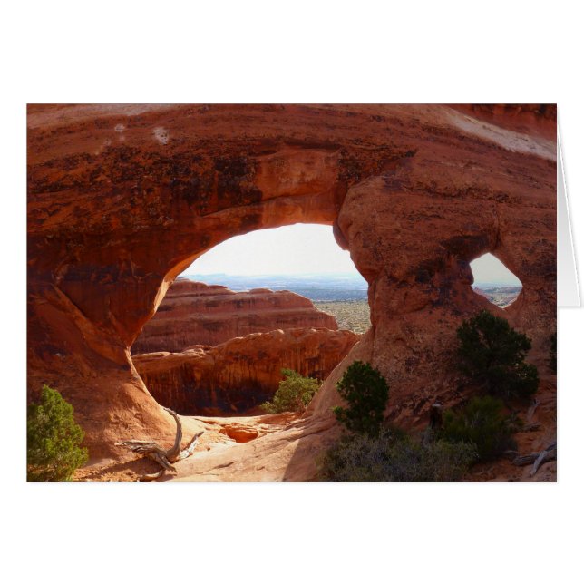 Partition Arch I at Arches National Park Cards (Front Horizontal)