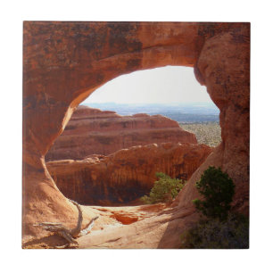 Partition Arch I at Arches National Park Ceramic Tile