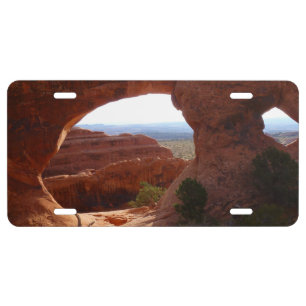 Partition Arch I at Arches National Park License Plate