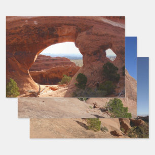Partition Arch I at Arches National Park Wrapping Paper Sheets