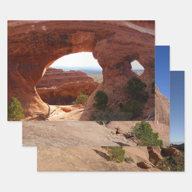 Partition Arch I at Arches National Park Wrapping Paper Sheets (Set)