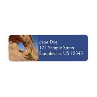 Partition Arch III at Arches National Park Label