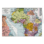 PARTITIONED AFRICA, 1914 (Front Horizontal)