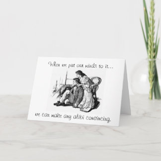 Partner in Crime Anniversary Card