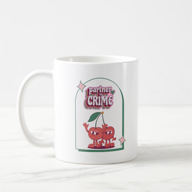 Partner in Crime Coffee Mug (Left)