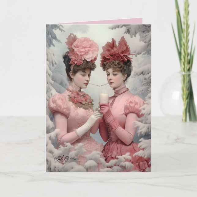 Partner in Mischief Holiday Card (Front)