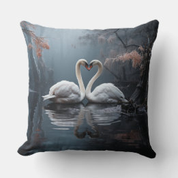 Partners for life throw pillow