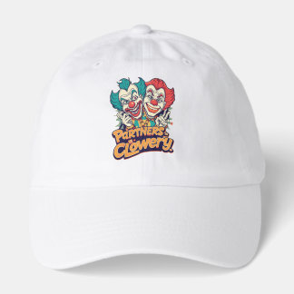 Partners in Clowery (Funny Clown Pun) Hat
