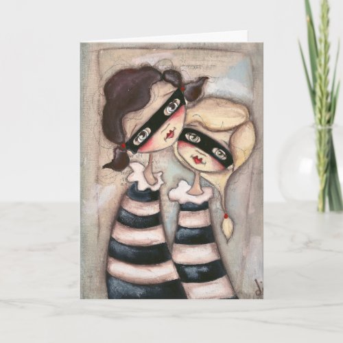 Partners in Crime _ Birthday Card