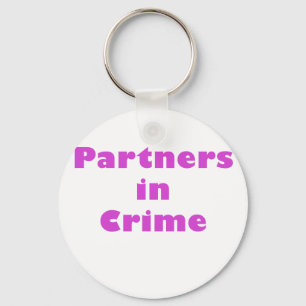Partners in Crime Keychain