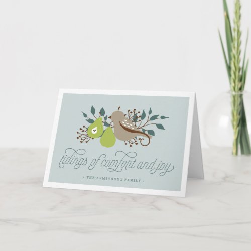 Partridge and Pear Personalized Holiday