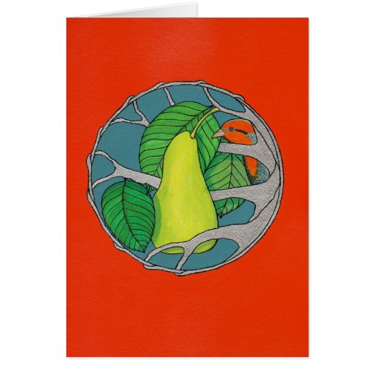 Partridge and Pear Tree Cards (Front)