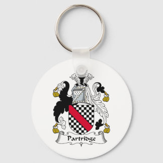 Partridge Family Crest Keychain