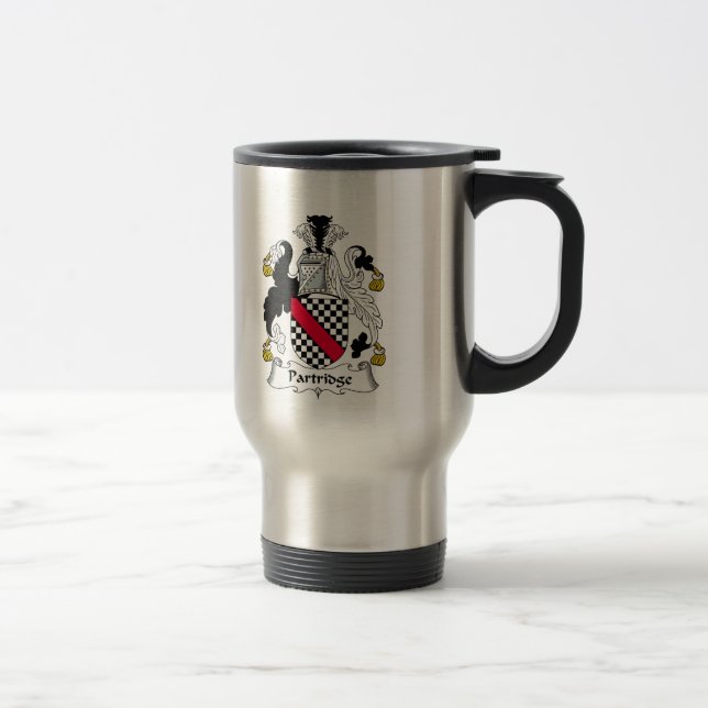 Partridge Family Crest Travel Mug (Right)