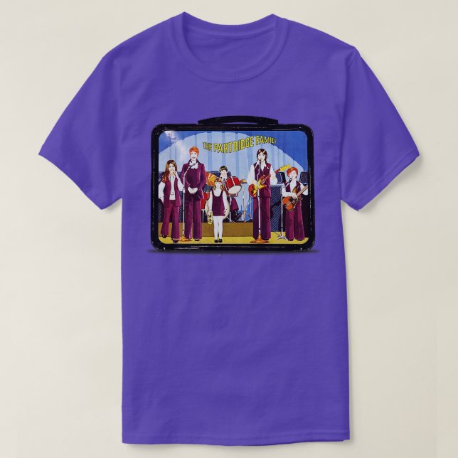 Partridge Family Lunch Box T-Shirt (Design Front)