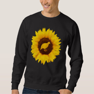 Partridge For Women Men Bird Quail Sunflower Lover Sweatshirt