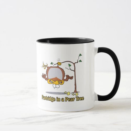 partridge in a pear tree 1st first day christmas mug